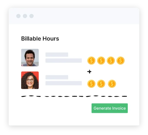 Billable hours with Time Tracking